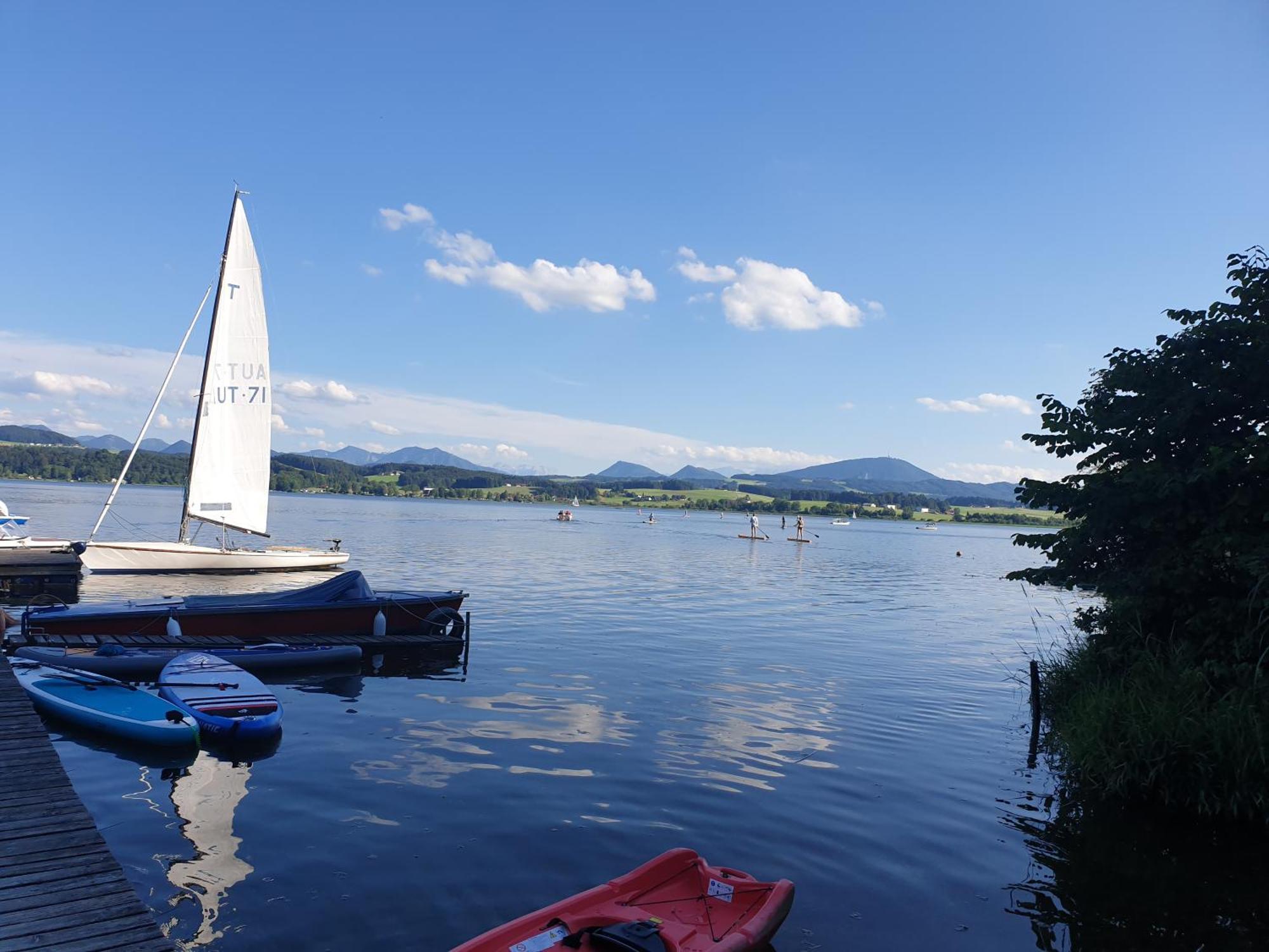 Haus Am Weinberg Leilighet Seekirchen am Wallersee Eksteriør bilde